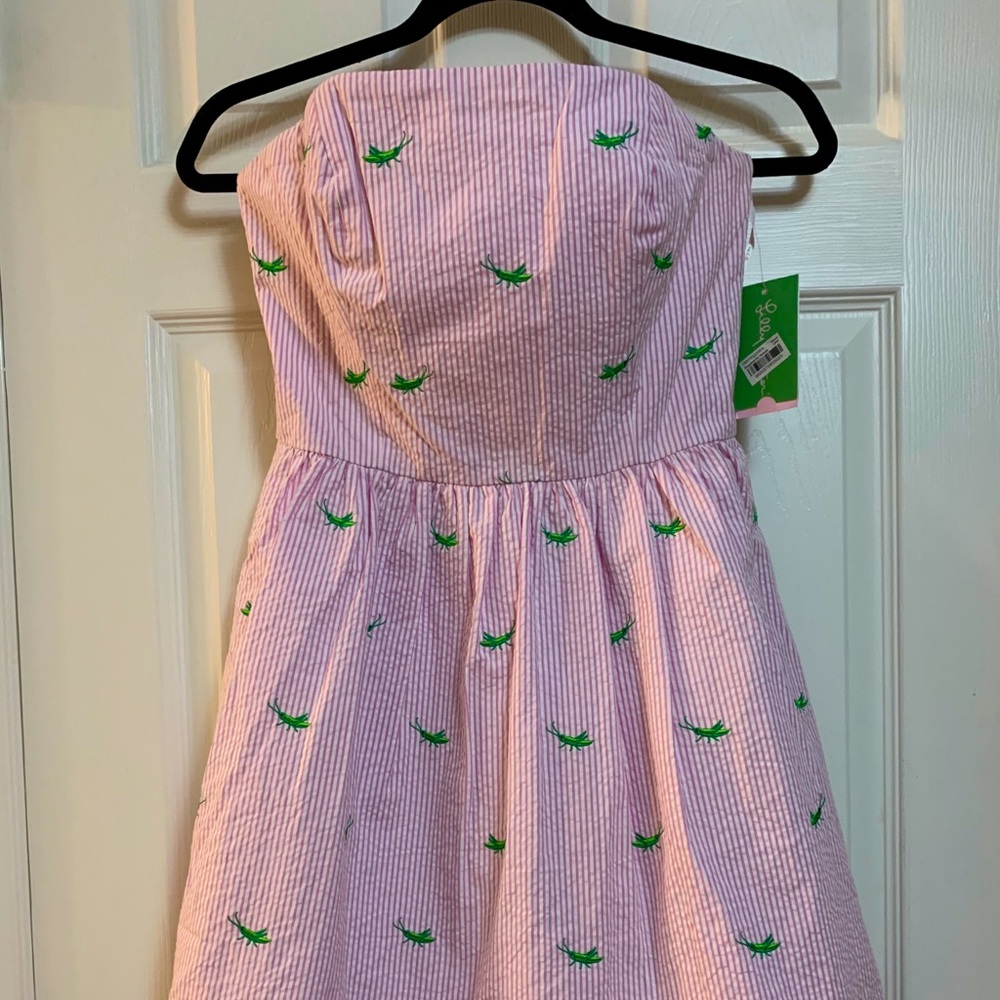 Lily Pulitzer strapless dress